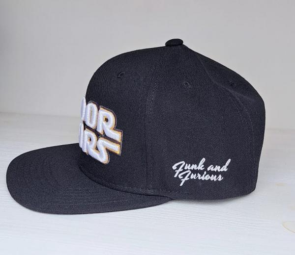 Floor Wars  Snapback Logo Cap   - Black